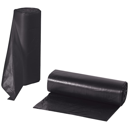 Partners Brand Trash Bags, 50 in x 46 in, .67 Mil, Black, 200 PK CL1012